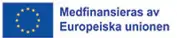 Logga EU och texten Medfinansieras av Europeiska unionen