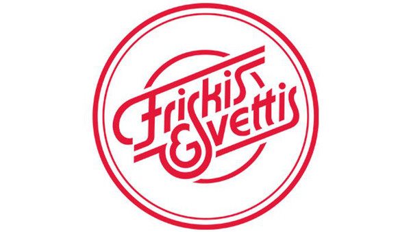 Friskis och svettis logotyp i rött.