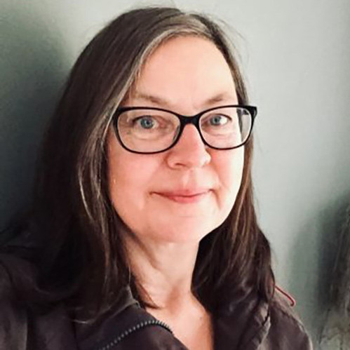 Anna Abrahamsson, kursledare i konst vid Folkuniversitetet i Gävle