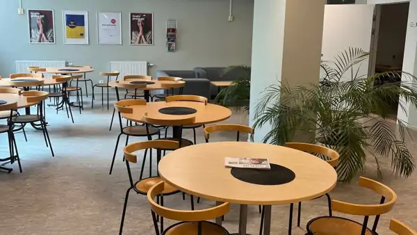 Bilder från lokalerna på Folkuniversitetet i Norrköping