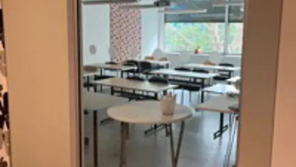 Bilder från lokalerna på Folkuniversitetet i Norrköping