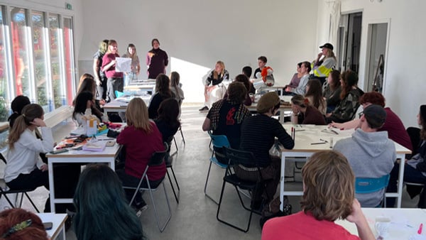 Ett fint besök av bildeleverna från Spyken