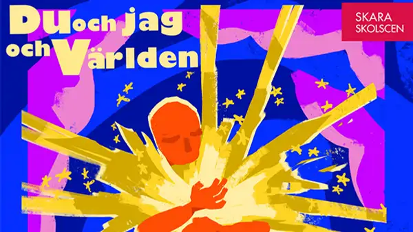Affisch f&ouml;r elevf&ouml;rest&auml;llningen. 