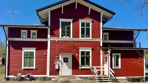 Bofors gamla stationshus i Karlskoga