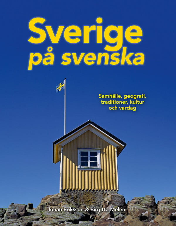 Framsida till boken Sverige på svenska.