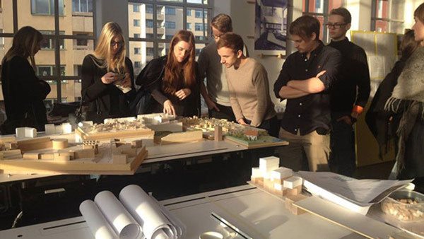 Studerande på ArkitekturskolanSTHLM