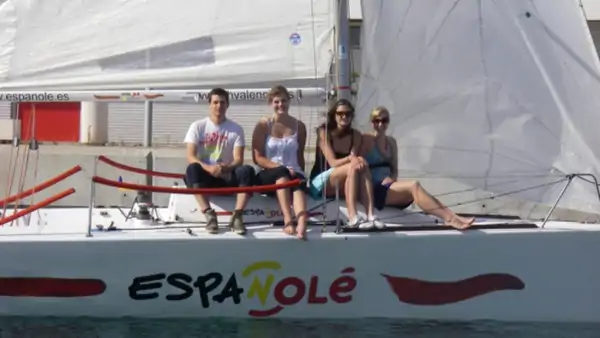Spanska och segling i Valencia 