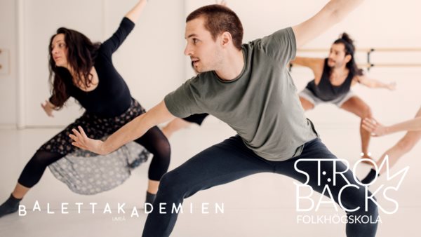 Danslinjen Umeå på Balettakademien och Strömbäcks folkhögskola