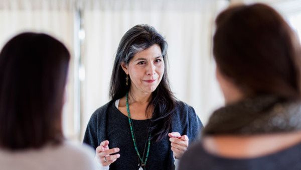 Kursdeltagare i rumänska hos Folkuniversitetet
