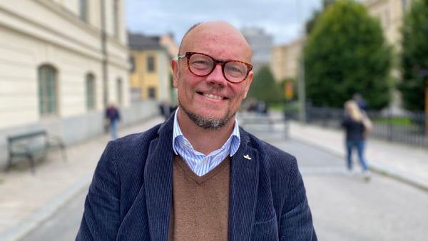 Fotografi på Erik Sillén.