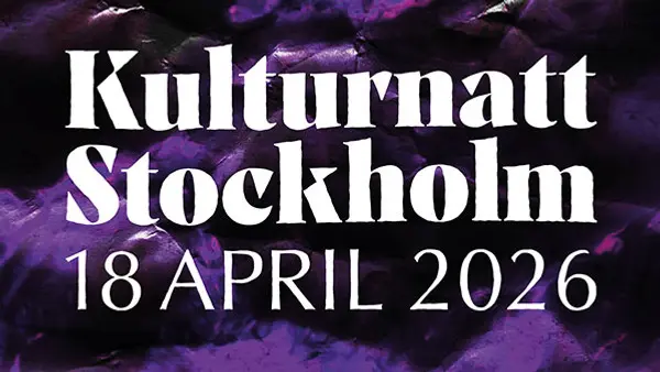 Kulturnatt Stockholm 18 april 2026