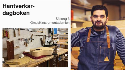 Omslagsbild till podcasten Hantverksdagboken.
