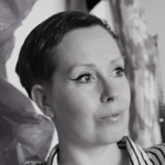 Emie Elg, kursledare i alternativ bildkonst Folkuniversitetet i Uppsala