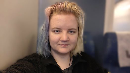 Monica Björk går en YH-utbildning till Frontendutvecklare på Folkuniversitetet i Karlstad
