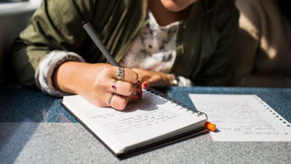 An adult improving basic competences