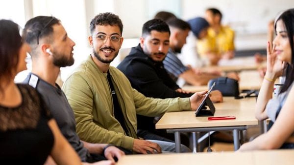 Blivande entreprenörer som deltar i entreprenörskursen