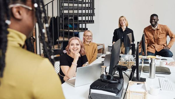 Deltagare på kurs inom teknik