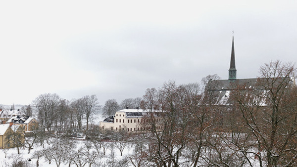Vy över Vadstena, välkommen till kurser och utbildningar på Folkuniversitetet Vadstena