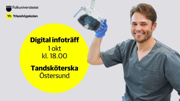Digital infoträff för tandsköterska