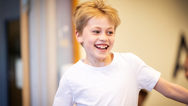 barn som dansar balett