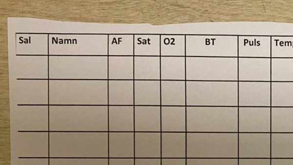 Tuvas APL-dagbok, Cultus gymnasium, v&aring;rd och omsorgsprogrammet p&aring; Folkuniversitetets gymnasieskolor i Uppsala. Akademiska sjukhuset hj&auml;rtavdelning