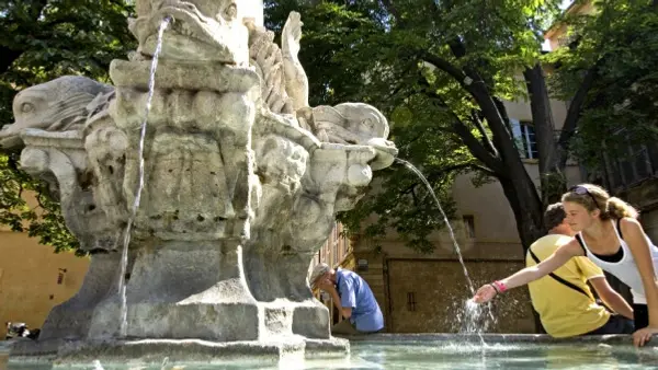 franska i Aix-en-Provence Frankrike