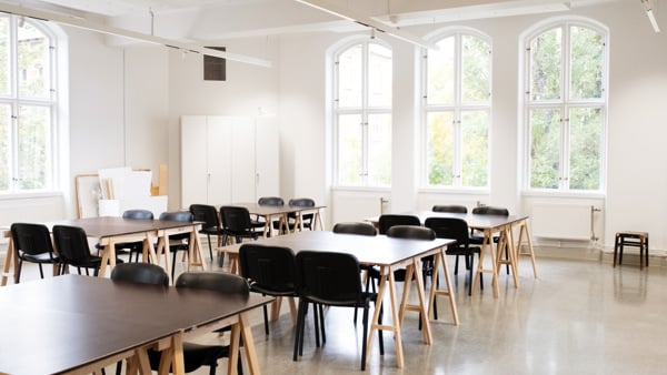 Ett klassrum i Kr&auml;ftriket.