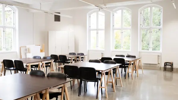 Ett klassrum i Kr&auml;ftriket.