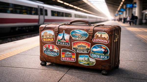 Vy över en del av Italien vilket är en av många platser internationella skolorna arrangerar språkresor