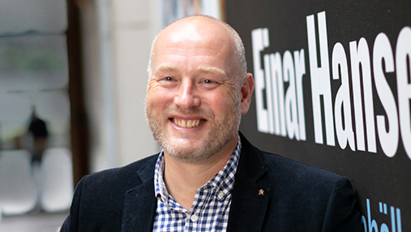 Johan Holgersson, rektor Einar Hansengymnasiet