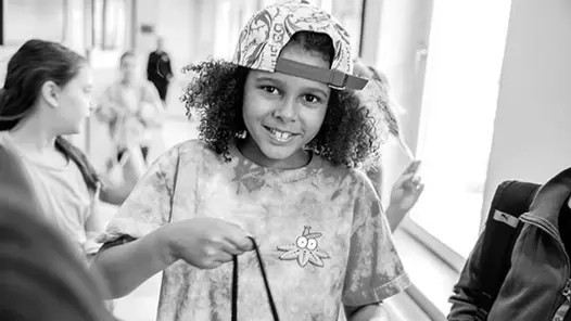 Ung kille som dansar på Balettakademien