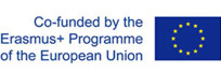 EU logo and text about the Erasmus+ Programme