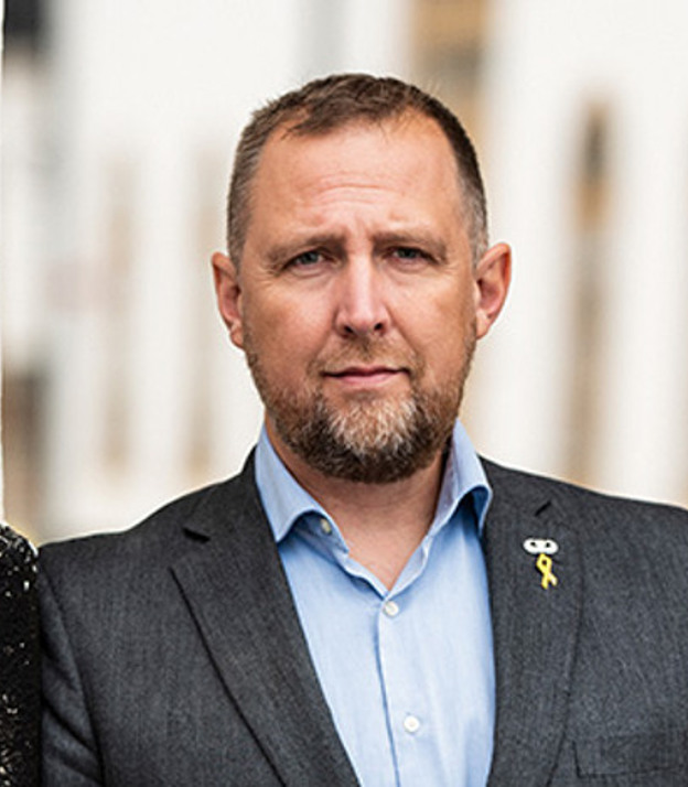 Bild på David Bergman, överstelöjtnant och psykologidoktor.