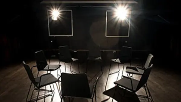 En bild p&aring; skolans lokaler och blackbox.