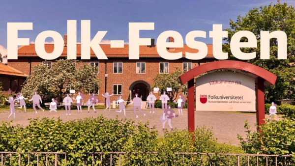 Illustration över Folk-Festens arrangemang