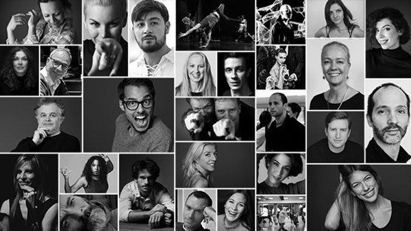 headshots på lärare på Balettakademiens International Summer Festival