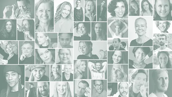 Tre unga dansare på Balettakademien Stockholm