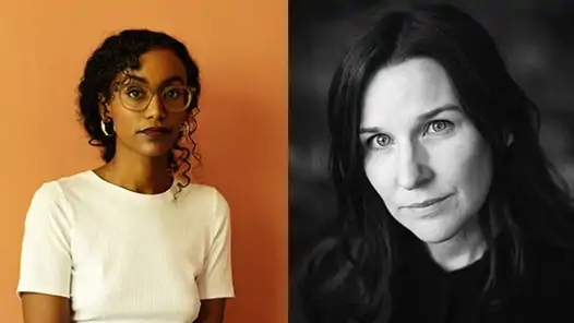 Judith Kiros och Hanna-Linnea Hannu.