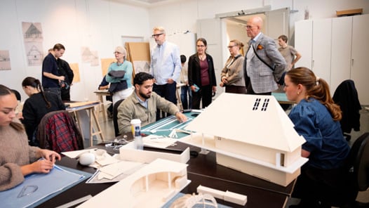 Besök från Myndigheten för yrkeshögskolan