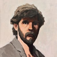 Självporträtt av Kevin Parnebrant Eriksson