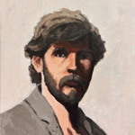 Självporträtt av Kevin Parnebrant Eriksson