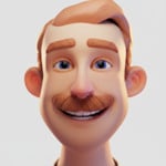 Bild av Jimmy Blomqvist gjord i Blender.