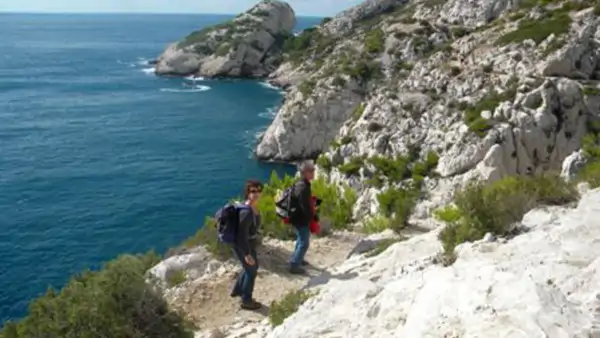 Vandring i Aix-en-Provence Frankrike