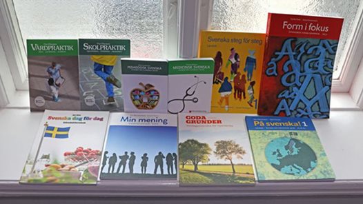 Böcker från Folkuniversitetets förlag som passar i Care-projekt.