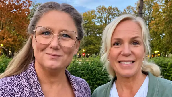 Hanna Waldemarson och Sara Espebo