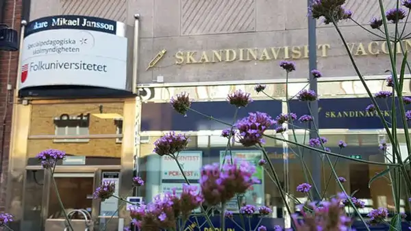 Fasadbild där det finns kurser och utbildningar i Västerås 