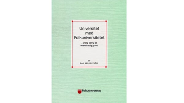 Universitet med Folkuniversitetet. Omslag