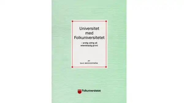 Universitet med Folkuniversitetet. Omslag