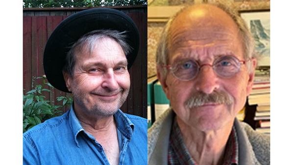 Porträttbild på föreläsarna Peter Fritzell och Olle Hägg.