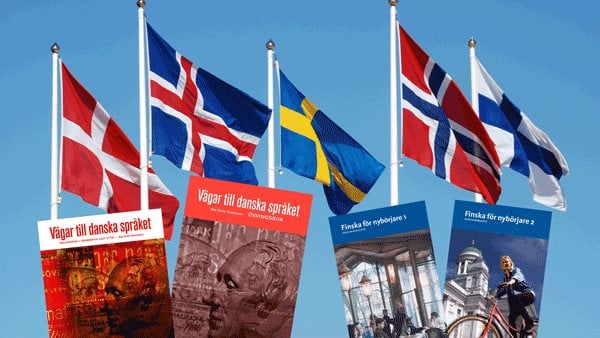 Läromedel så in i Norden – läromedel i danska och finska från Folkuniversitetets förlag